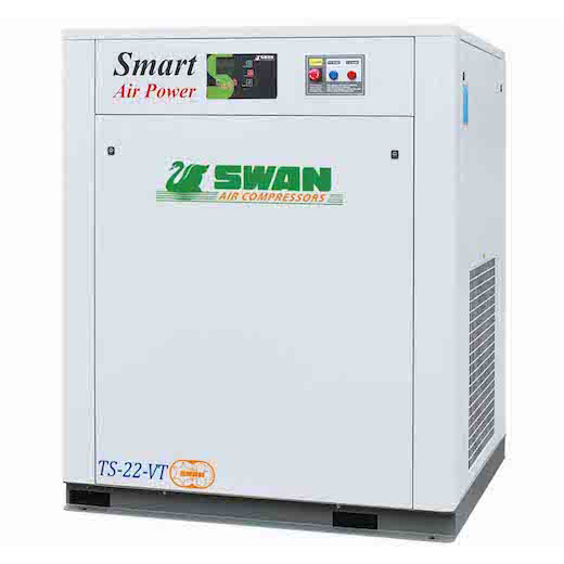 Swan Screw Air Comp 13Bar,3.4m3/min,30HP,1-1/4"685kg TS-22V - Click Image to Close